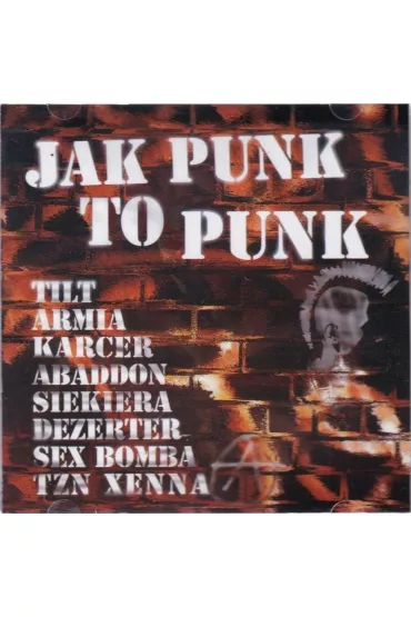Jak punk to punk CD