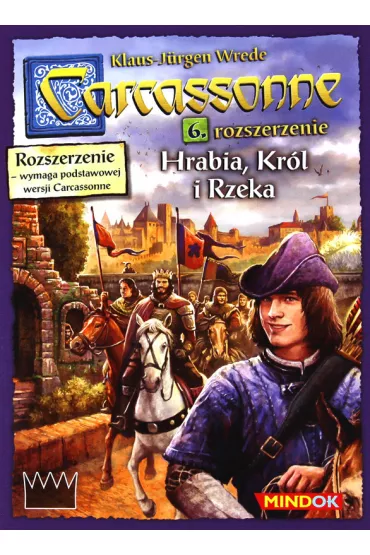 Carcassonne 6. rozszerzenie. Hrabia, Kr�l i Rzeka - Wrede Klaus-Jurgen