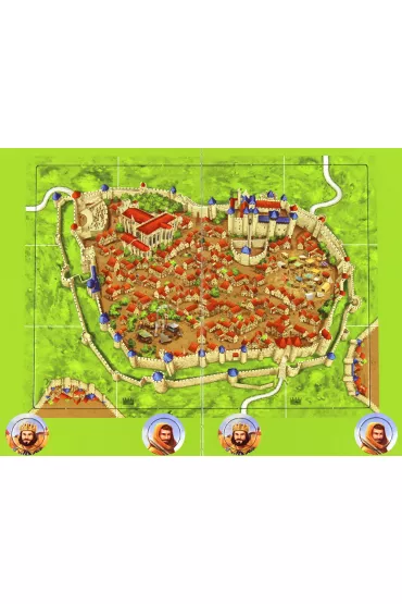 Carcassonne 6. rozszerzenie. Hrabia, Kr�l i Rzeka - Wrede Klaus-Jurgen