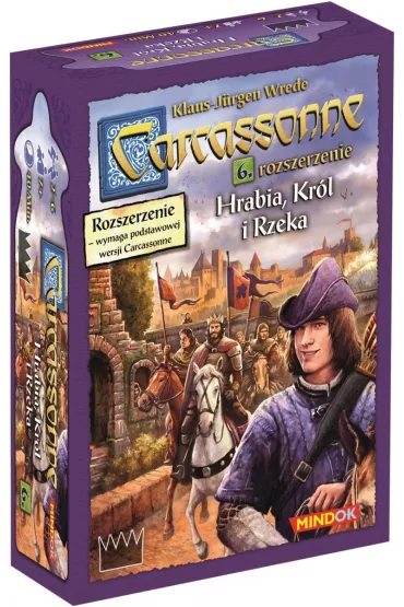 Carcassonne 6. rozszerzenie. Hrabia, Kr�l i Rzeka - Wrede Klaus-Jurgen
