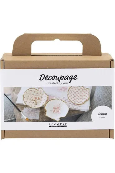 Zestaw do decoupage Muszle Ma��y Stepp