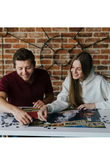 Puzzle 1000 el. Zakochany Kundel Trefl