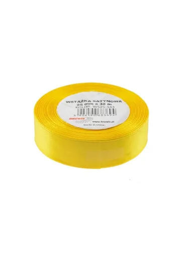 Brewis Wst��ka satynowa ��ta 25mm x 32m