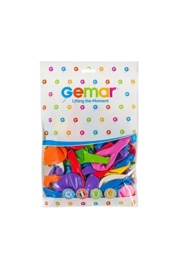 Godan Balony 8 Pastel 100 szt.