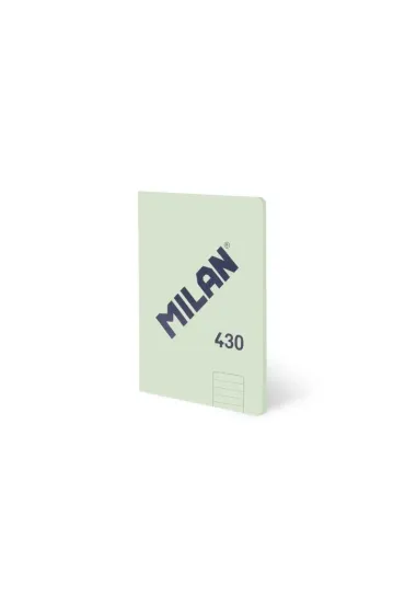 Zeszyt klejony A5/48K linia zielony MILAN
