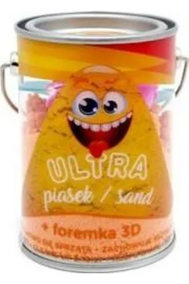 Ultra Piasek 150g pomara�czowy + foremka Tygrysek Epee