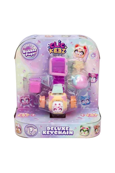 Brelok Clickeez Deluxe Keychain Bubble Pops seria 3 1szt.mix