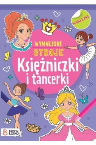 Ksi�niczki i tancerki. Koloruj i naklejaj