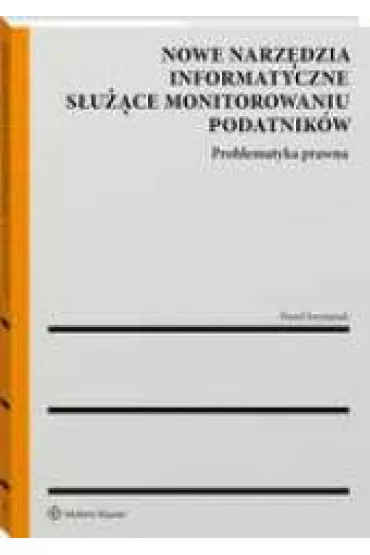 Nowe narz�dzia informatyczne s�u��ce monitorowaniu podatnik�w - Pawe� Szymanek
