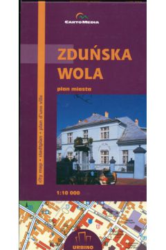 Zdu�ska Wola Plan miasta 1:10 000