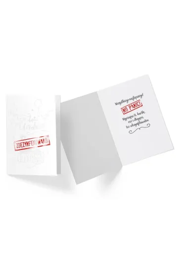 Kukartka Karnet B6 PP-2181 Urodziny, zdezynfekowano, covid