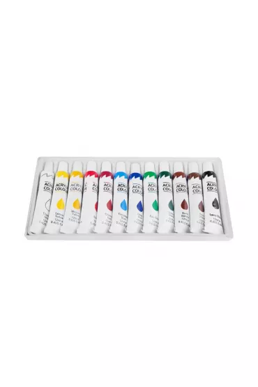 Easy Stationery Farby akrylowe 12x12ml