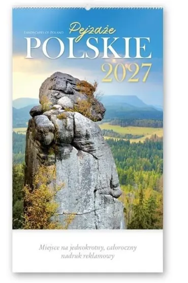 Lucrum Kalendarz 2027 reklamowy Pejza�e polskie