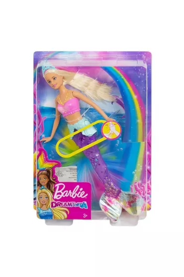 Barbie Dreamtopia. Magiczna Syrenka - �wiec�cy ogon Mattel