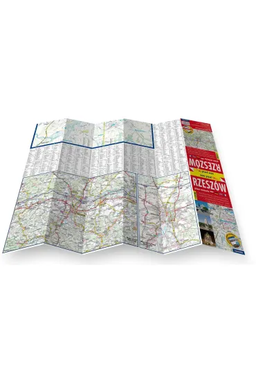 Rzesz�w plan miasta 1: 20 000 papier 2024
