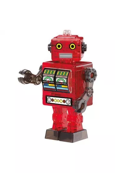 Puzzle 3D 39 el. Crystal Robot czerwony Bard Centrum Gier