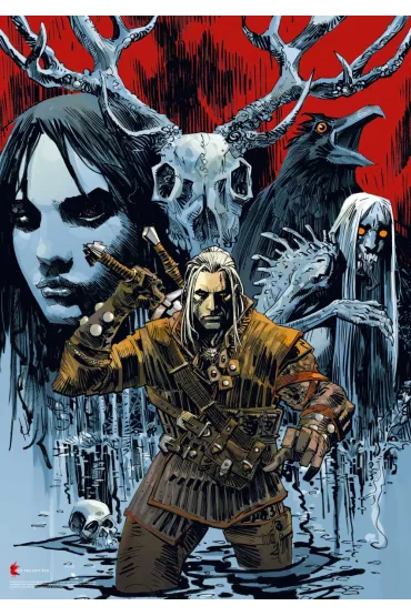 Puzzle 1000 el. The Witcher (Wied�min) House of Glass Good Loot