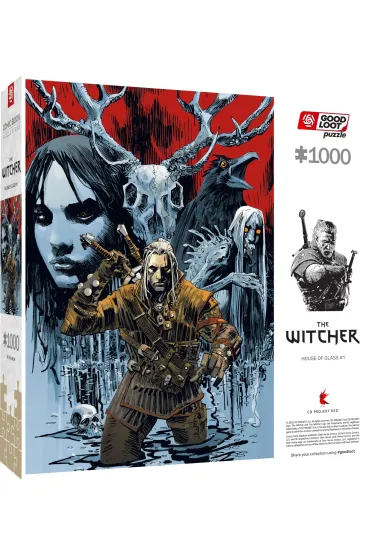 Puzzle 1000 el. The Witcher (Wied�min) House of Glass Good Loot