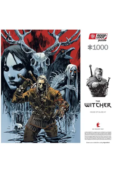 Puzzle 1000 el. The Witcher (Wied�min) House of Glass Good Loot