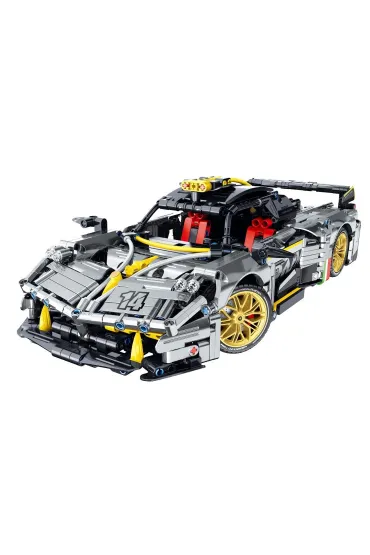 Klocki iM.Master 1:14 model auto srebne 1237 element�w