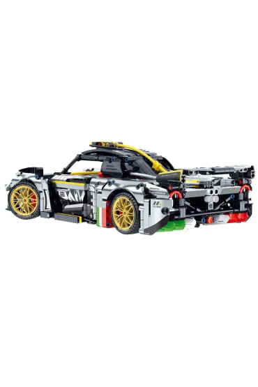 Klocki iM.Master 1:14 model auto srebne 1237 element�w