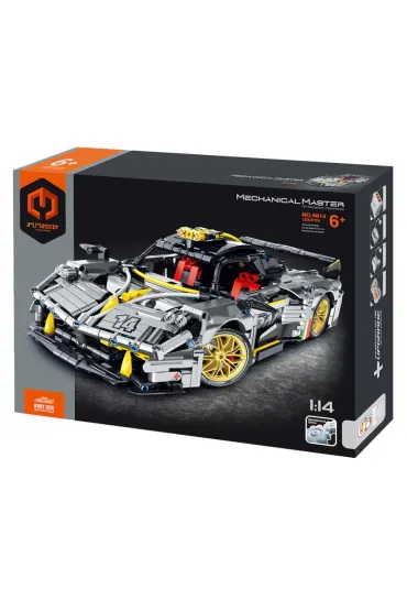 Klocki iM.Master 1:14 model auto srebne 1237 element�w