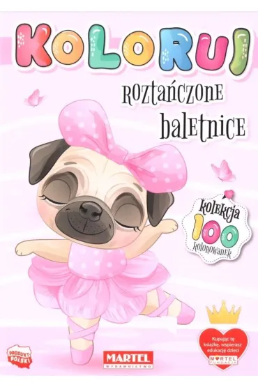 Rozta�czone baletnice. Koloruj