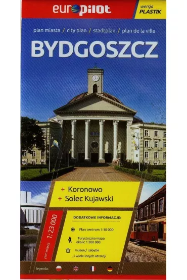 Bydgoszcz plan miasta 1:23 000 Koronowo Solec Kujawski/Europilot/plastik