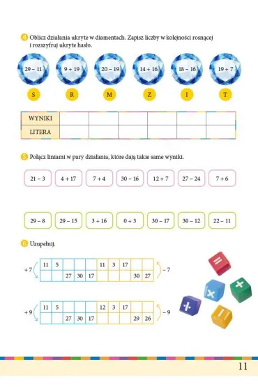 Id� do szko�y. Matematyka. Klasa 3. Karty pracy z zadaniami - Monika Wilig�rska