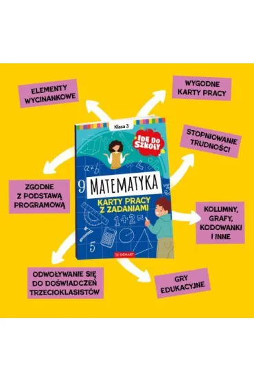 Id� do szko�y. Matematyka. Klasa 3. Karty pracy z zadaniami - Monika Wilig�rska