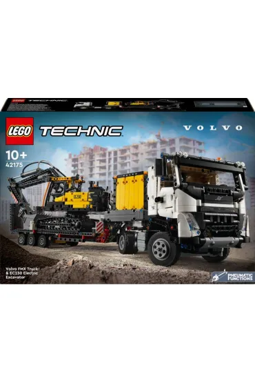 LEGO Technic Ci�ar�wka Volvo FMX i koparka EC230 Electric 42175