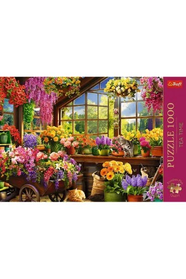 Puzzle 1000 el. Przygotowania do wiosny Trefl