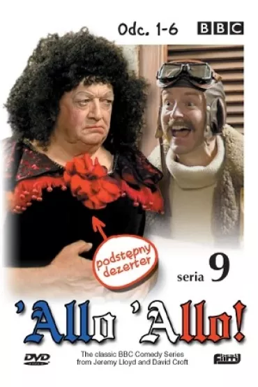 Allo Allo (seria 9, odc. 1-6) - Carmen Silvera, David Croft, Gorden Kaye, Guy Siner, Martin Dennis, Richard Marner, Vicki Michelle