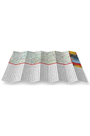 Austria mapa samochodowa 1:500 000 laminat 2025