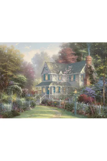 Puzzle 500 el. Thomas Kinkade. Ogr�d wiktoria�ski Schmidt - Thomas  Kinkade