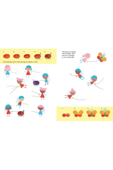 Unicorns and Fairies. Fingerprint activities wer. angielska - Fiona Watt