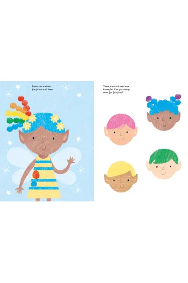 Unicorns and Fairies. Fingerprint activities wer. angielska - Fiona Watt