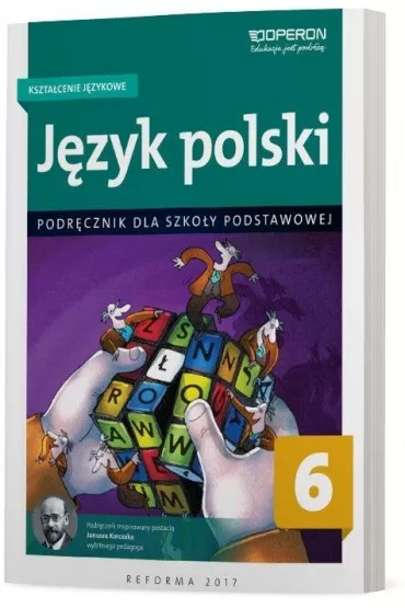 J�zyk polski 6. Kszta�cenie j�zykowe. Podr�cznik dla szko�y podstawowej
