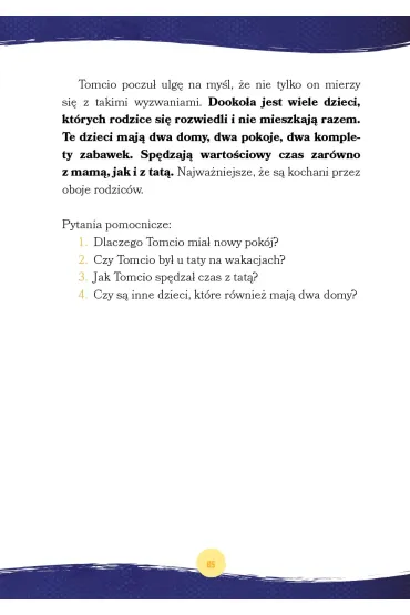 Tomcio rozwi�zuje problemy. Rozw�d rodzic�w - Anna Ka�ciurzewska