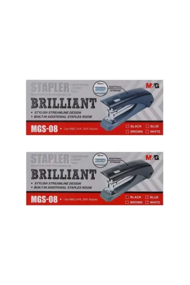 Zszywacz Brilliant 24/6, 26/6 25K mix M&G