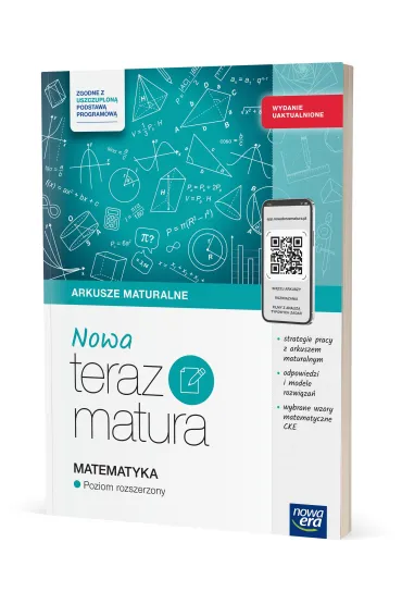 NOWA Teraz matura. Matematyka. Arkusze maturalne z materia�ami cyfrowymi. Poziom rozszerzony. Wydanie uaktualnione