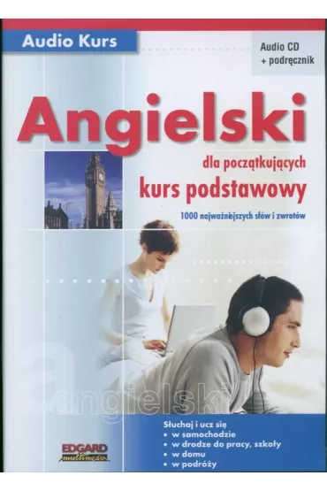 Audio Kurs J�z. angielski dla poczatkuj�cych + CD - Marta Kosi�ska