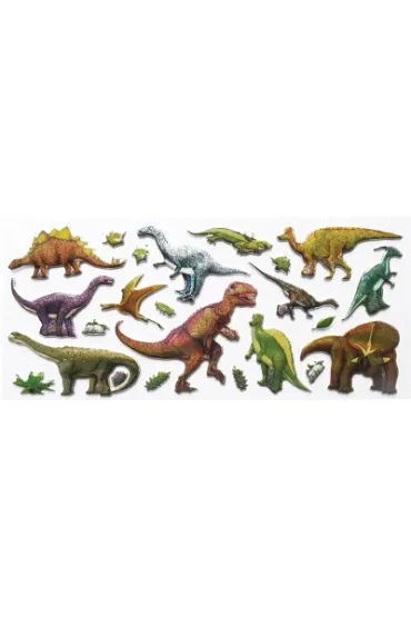 Stnux Zestaw naklejek Dinozaury