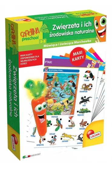 Carotina. Zwierz�ta i ich �rodowiska naturalne Lisciani