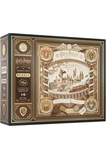 Puzzle 1000 el. Harry Potter Zamek Hogwart Theory 11 Quint