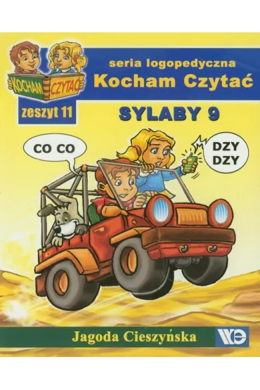 Kocham czyta� Zeszyt 11 Sylaby 9 (C, DZ) - Jagoda Cieszy�ska