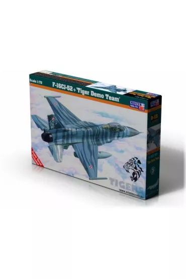 Model do sklejania 1:72 My�liwiec F-16CJ-52+ Tiger Demo Team Zestaw farby + p�dzelek Olymp Aircraft