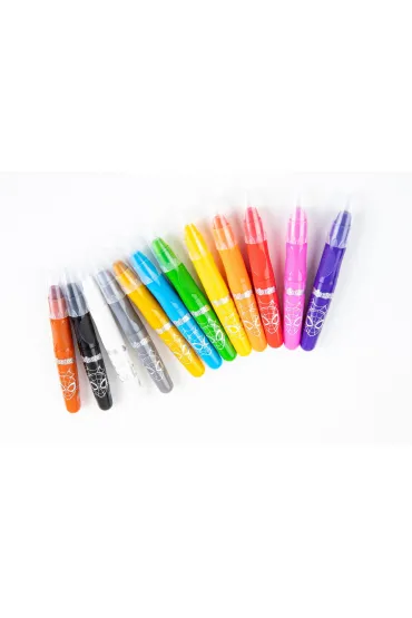 Patio Kredki �elowe wykr�cane Colorino Kids Spiderman 12 kolor�w