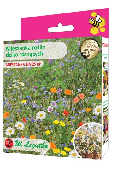 W. Legutko - nasiona Mieszanka ro�lin dziko rosn�cych jedno- i wieloletnich 125 g