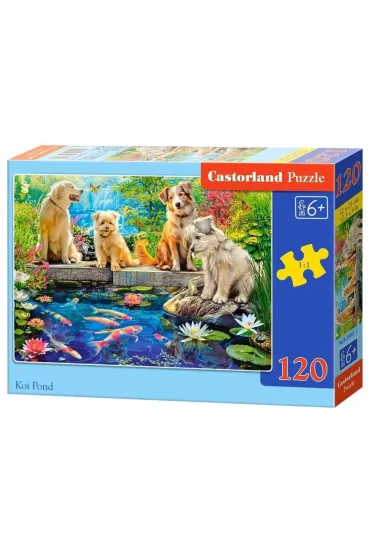 Puzzle 120 el. Koi Pond CASTORLAND  B-13661